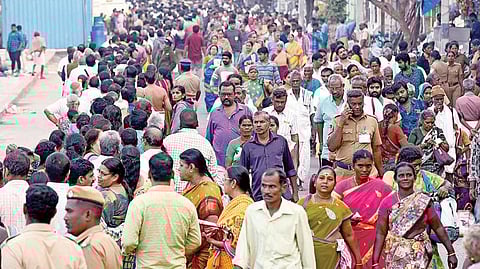 ரங்கநாதர் கோயில் வைகுண்ட ஏகாதசி பெருவிழா: ஸ்ரீரங்கத்துக்கு 12 நாட்களில் 7.75 லட்சம் பக்தர்கள் வருகை