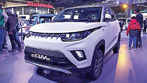 மஹிந்திராவின் குறைந்தவிலை எலெக்ட்ரிக் கார்