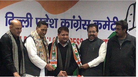 காங்கிரஸில் இணைந்த ஆம் ஆத்மி எம்எல்ஏ