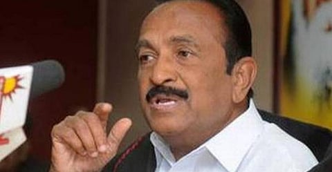 வைகோ: கோப்புப்படம்