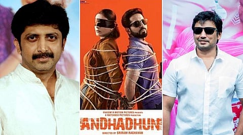 'அந்தாதூன்' தமிழ் ரீமேக்: மோகன் ராஜா இயக்கத்தில் பிரசாந்த்?