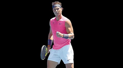 ஆஸ்திரேலிய ஓபன் டென்னிஸ்: நடால் முன்னேற்றம்; ஷரபோவா தோல்வி