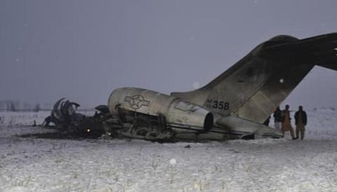 ஆப்கானிஸ்தானில் விபத்துக்குள்ளானது எங்கள் நாட்டு விமானம்: அமெரிக்கா