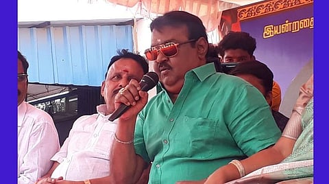 ‘விரைவில் மீண்டு வருவேன்’: திருமண நாளில் விஜயகாந்த் பேச்சு