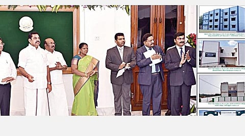 பிற்படுத்தப்பட்டோர், மிகவும் பிற்படுத்தப்பட்டோர் மற்றும் சிறுபான்மையினர் நலத் துறை சார்பில் சென்னை, அரியலூர், கோயம்புத்தூர், புதுக்கோட்டை, தஞ்சாவூர், ராமநாதபுரம், சிவகங்கை ஆகிய மாவட்டங்களில் பிற்படுத்தப்பட்ட, மிகவும் பிற்படுத்தப்பட்ட பள்ளி மற்றும் கல்லூரி மாணவர்களுக்கு 12 விடுதிக் கட்டிடங்கள் கட்டப்பட்டுள்ளன. இக்கட்டிடங்களை முதல்வர் பழனிசாமி, தலைமை செயலகத்தில் காணொலி காட்சி மூலம் திறந்து வைத்தார்.