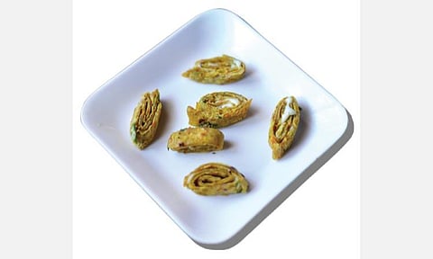 விதவிதமா மஞ்சள் சமையல்: ஸ்டஃப்டு ரோல்