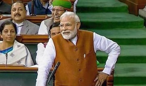 குடியுரிமைச் சட்டத்துக்கு எதிராக மக்களை தூண்டிவிடும் எதிர்க்கட்சிகள்: பிரதமர் மோடி குற்றச்சாட்டு