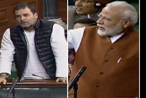 'டியூப்லைட் இப்படித்தான் வேலை பார்க்கும்' - பிரமதர் மோடி கிண்டல் | 'திசை திருப்புகிறார் பிரதமர்' - ராகுல் காந்தி சாடல்