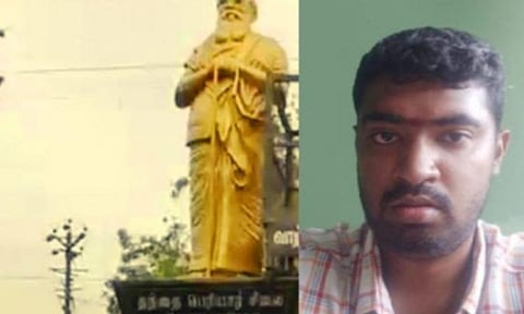 தாராபுரம் பெரியார் சிலை அவமதிப்பு வழக்கு; 3 மாதத்தில் குற்றப்பத்திரிகை: காவல்துறைக்கு உயர் நீதிமன்றம் உத்தரவு