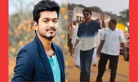 மாஸ்டர் படப்பிடிப்பில் போலீஸ் தடியடி: ரசிகர்களை சமாதானப்படுத்திய விஜய்