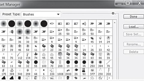 போட்டோஷாப் - (Menu) பட்டியல்