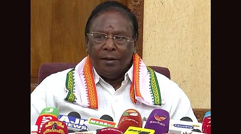 முதல்வர் நாராயணசாமி: கோப்புப்படம்