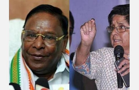 குடியுரிமை சட்டத்திருத்தத்துக்கு எதிரான தீரமானம்; மத்திய அரசுக்கு ஆளுநர் அறிக்கை - டெல்லியில் நாராயணசாமி, கிரண்பேடி முகாம்