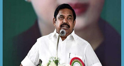 முதல்வர் பழனிசாமி: கோப்புப்படம்