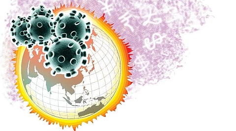 உலக பொருளாதாரத்தை உருக்குலைக்கும் கோவிட்-19