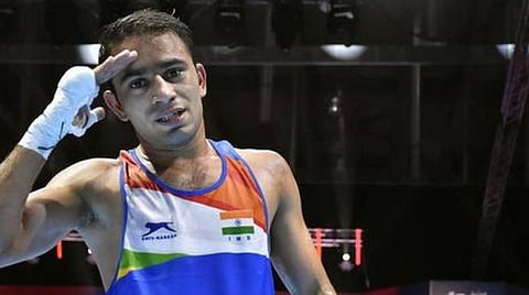 ஒலிம்பிக் போட்டிகளுக்குத் தகுதி பெற்றார் குத்துச் சண்டை வீரர் அமித் பங்கல்