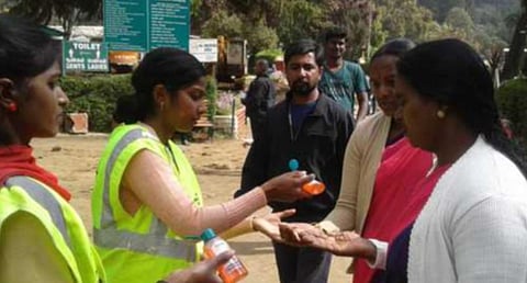 உதகையில் கரோனா வைரஸ் தடுப்பு நடவடிக்கை