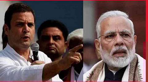 காங்கிரஸ் எம்.பி.ராகுல் காந்தி, பிரதமர் மோடி : கோப்புப்படம்