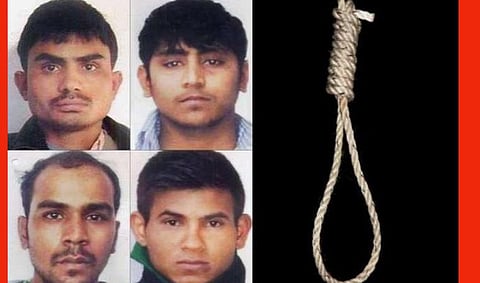 நிர்பயா வழக்கில் தூக்கு தண்டனைக்காக காத்திருக்கும் குற்றவாளிகள்.