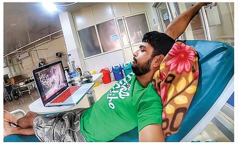 கரோனா காலம்: ஒரு முன்னுதாரண இளைஞன்!