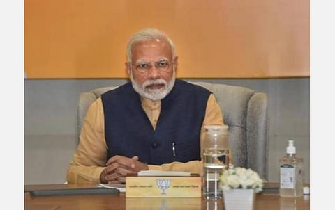 நாள்தோறும் 200 பேருடன் கலந்துரையாடும் பிரதமர் மோடி