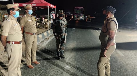 கோவை மேற்கு மண்டல ஐஜி ஆய்வு.