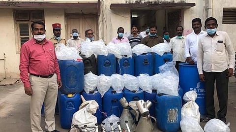  1,000 லிட்டர் சாராயம் மற்றும் அதற்கான பொருட்களை பறிமுதல் செய்த கலால் துறையினர்