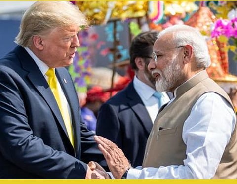 பிரதமர் மோடி, அதிபர் ட்ரம்ப் : கோப்புப்படம்