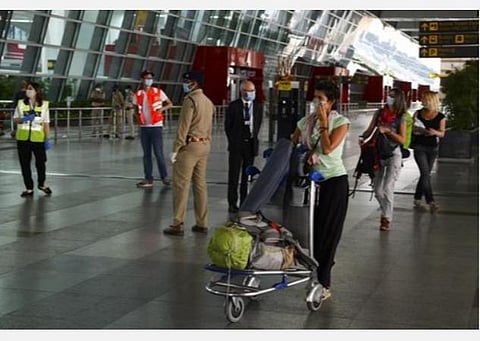 டெல்லி விமான நிலையம். | பிரதிநிதித்துவப் படம்