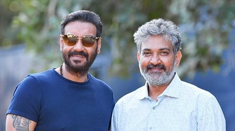 அஜய் தேவ்கனின் எளிமையைக் கண்டு ஆச்சரியம்: ராஜமெளலி