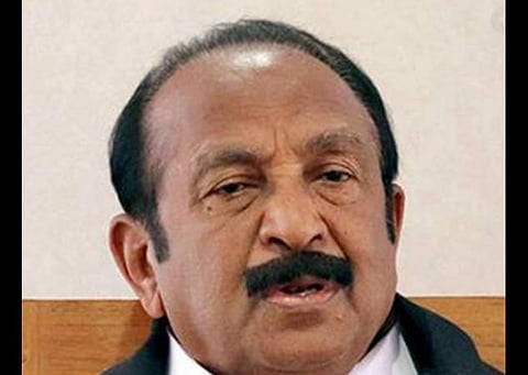 வைகோ: கோப்புப்படம்