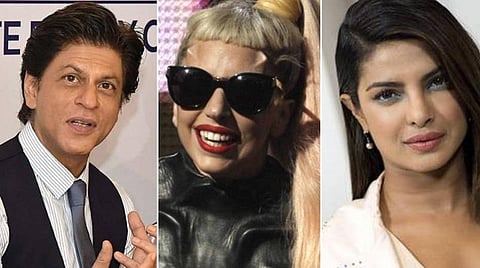 லேடி காகா நடத்தும் இணைய இசை நிகழ்ச்சி: ஷாரூக்கான் - ப்ரியங்கா சோப்ரா பங்கேற்க சம்மதம்