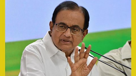 ப.சிதம்பரம் : கோப்புப்படம்