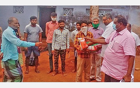 வருசநாடு பளியர்களுக்கு நிவாரணம்