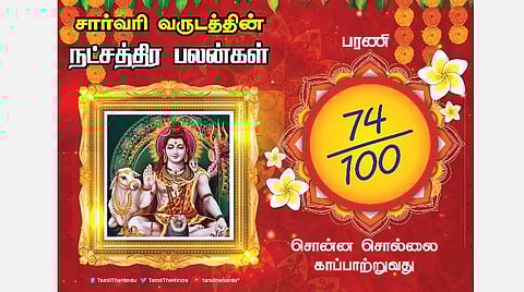 சார்வரி தமிழ் புத்தாண்டு பலன்கள் ; பரணி நட்சத்திர பலன்கள்! 