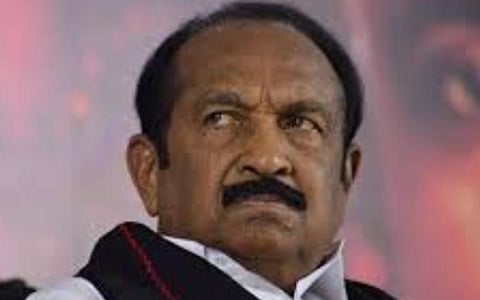 வைகோ: கோப்புப்படம்