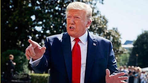 அமெரிக்க அதிபர் டொனால்ட் ட்ரம்ப் : கோப்புப்படம்