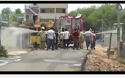 கரோனா தடுப்பு: ஓசூர் பேகேப்பள்ளி கிராமம் தனிமைப்படுத்தப்பட்ட பகுதியாக அறிவிப்பு