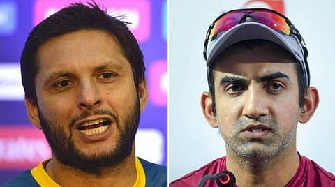 பொய்யர்கள், துரோகிகளுக்கு எதிரில் அப்படித்தான் இருப்பேன்: அஃப்ரிடியை சாடிய காம்பீர்