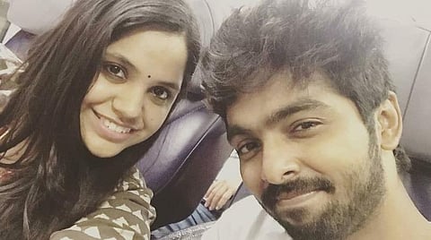 பெண் குழந்தைக்கு தந்தையானார் ஜி.வி.பிரகாஷ்