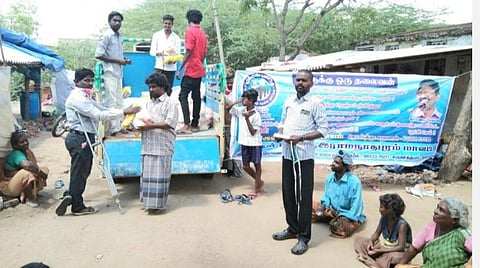 மக்கள் பாதை இயக்கத்தின் சார்பில் கரோனா நிவாரணம்