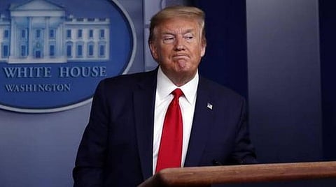 கிருமி நாசினி பற்றிய ட்ரம்ப்பின் வீடியோவை நீக்குவது கடினம்: ட்விட்டர்