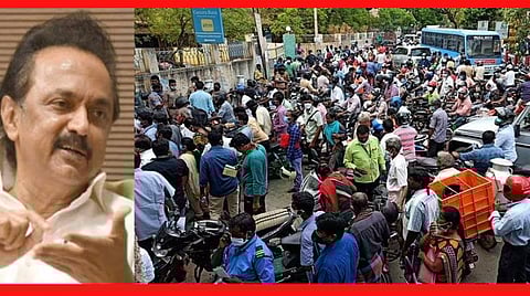 3 நாளில் கரோனா ஒழியும் என்றவர் 4 நாள் முழு ஊரடங்கை அவசர கதியில் அறிவித்தது ஏன்? உரிய முன்னெச்சரிக்கை இல்லாமல் பொதுமக்களை அல்லாட வைப்பதா?-  ஸ்டாலின் விமர்சனம்