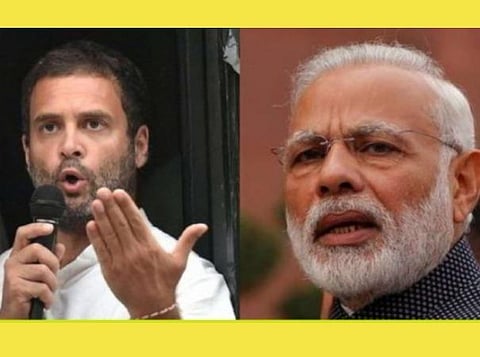 ராகுல் காந்தி, பிரதமர் மோடி : கோப்புப்படம்