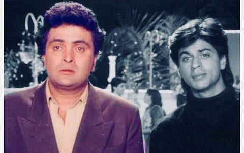 என்னை நடிகனாக்கியதே அவர்தான்: ரிஷிகபூர் குறித்து ஷாரூக் கான் உருக்கம்