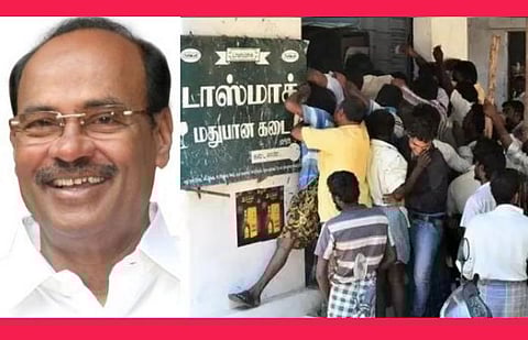 மதுக்கடைகளை திறந்தால் நோய்ப்பரவல் அதிகரிக்கும், சட்டம் ஒழுங்கு பிரச்சினை ஏற்படும்; மதுக்கடைகளை திறப்பது ஏற்க முடியாது: ராமதாஸ் எச்சரிக்கை