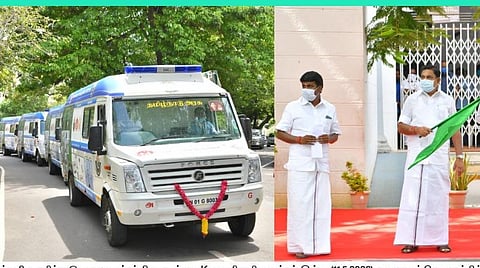 கோவிட்டால் ஏற்படும் நெஞ்சக தொற்று நோய் அறியும் நவீன எக்ஸ்ரே கொண்ட 14 வாகனங்கள்: முதல்வர் பழனிசாமி தொடங்கி வைத்தார்
