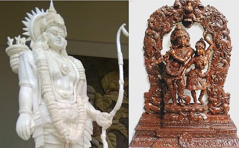 தஞ்சாவூர் நெட்டி வேலைப்பாடு, அரும்பாவூர் மரச்சிற்பம்