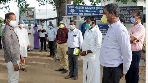 ஓசூர் அருகே அரசு ஆரம்ப சுகாதார நிலையத்தில் மாவட்ட ஆட்சியர் ஆய்வு