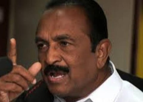 வைகோ: கோப்புப்படம்